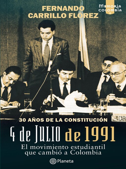 Title details for 4 de julio de 1991 by Fernando Carrillo Flórez - Available